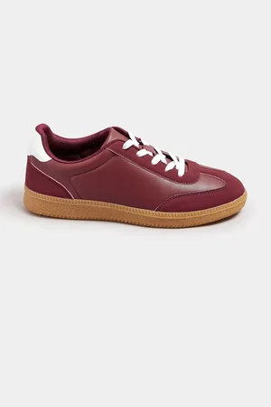 Long Tall Sally Red Retro Trainers AU 10 (EU 41)