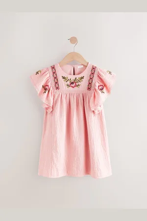 Next Embroidered Dress (3-16yrs) 12 Years (152cm)