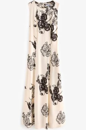Next Sleeveless Column A-Line Maxi Dress AU 12