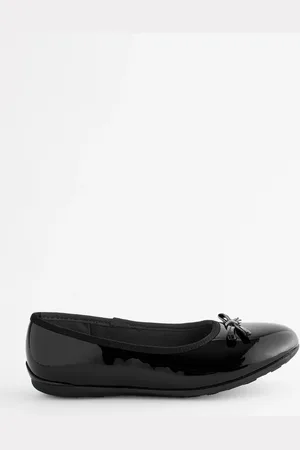 Next Standard Fit (F) School Leather Ballet Shoes AU 2.5 (EU 35)
