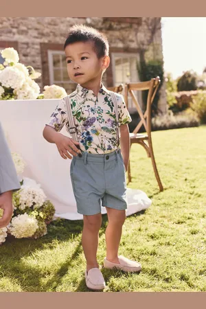 Next Shirt, Shorts, Bow Tie & Braces Set (3mths-9yrs) 3