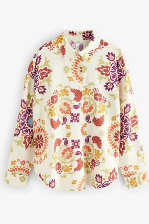 Next Long Sleeved Shirt With Linen AU 6