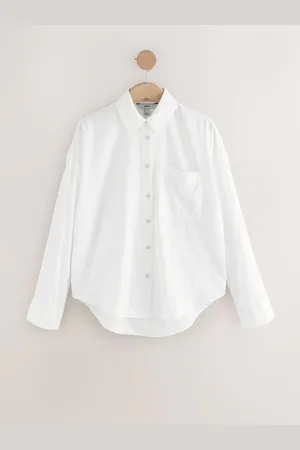 Next Long Sleeve Shirt With Linen AU 6