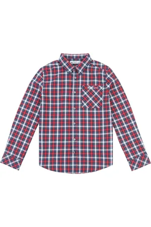 Ben Sherman Boys Casual Check Shirt 7