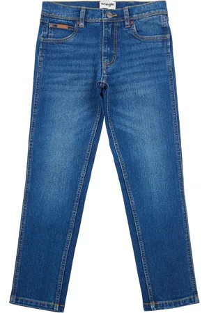 Wrangler Blue Boys Slim Fit Texas Jeans 140146cm
