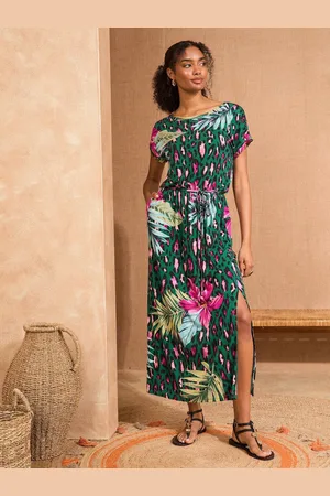 Love & Roses Jersey Midi Dress 14