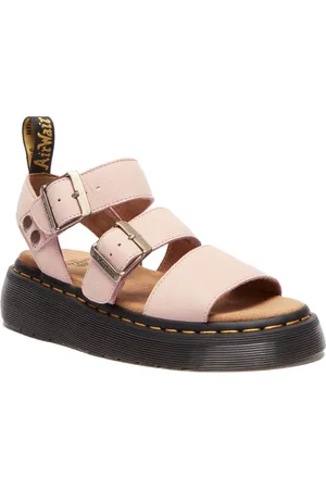 Dr. Martens Pink Gryphon Quad Pisa Sandals AU 10 (EU 42)
