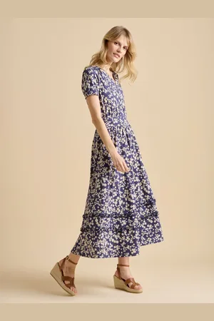 Brakeburn 100% Cotton Floating Daisy Maxi Dress 16
