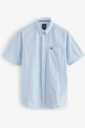 J.Crew Short Sleeve Seersucker Stripe Shirt