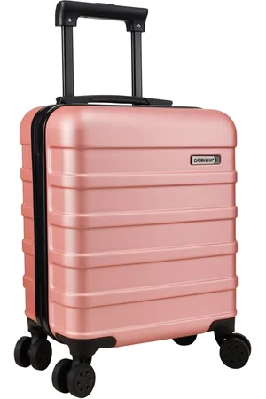 Cabin Max Rose Gold Anode Four Wheel Carry On Easyjet Sized Underseat 45cm Suitcase One