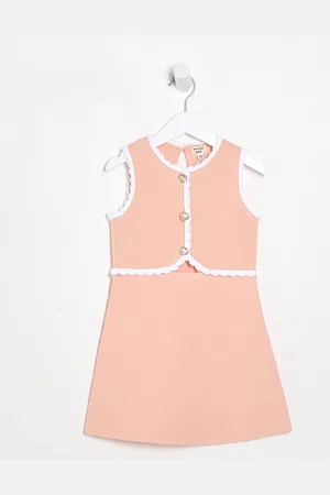 River Island Girls Cut Out Shell Dress 8692cm
