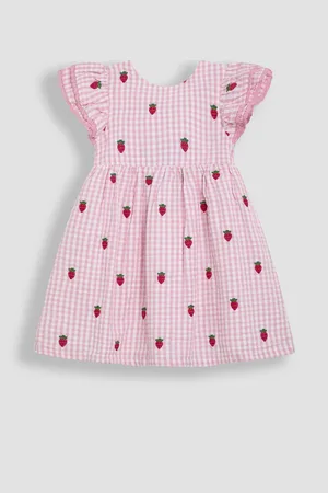 JoJo Maman Bébé Double Frill Shoulder Dress 6