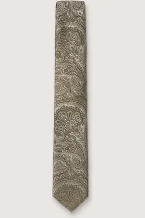 Antique Rogue Green Paisley Tie One