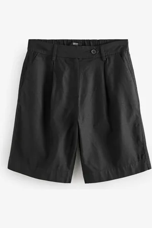 Next Linen Rich City Knee Shorts AU 16 Petite