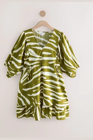 Next Volume Sleeve Tie Mini Dress 22