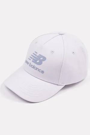 New Balance Purple Stacked Logo Cap One