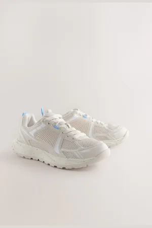 Next Neutral Forever Comfort Chunky Mesh Detail Trainers eu40uk65