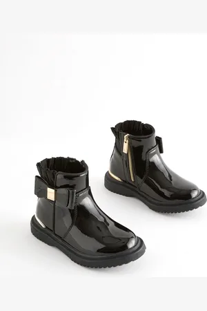 Ted Baker Girls Chelsea Boots with Bow AU 4 (EU 20.5)