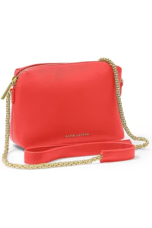 Katie Loxton Orange Margot Chain Crossbody Bag one