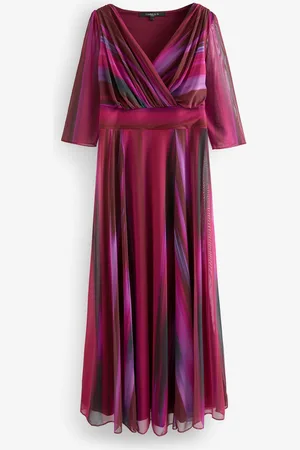 Scarlett & Jo Curve Verity Print Maxi Gown AU 26