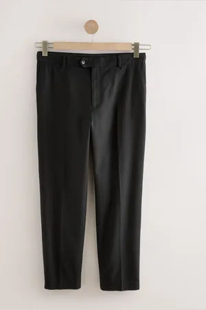 Next Black Slim Fit TENCEL Suit Trousers 30l