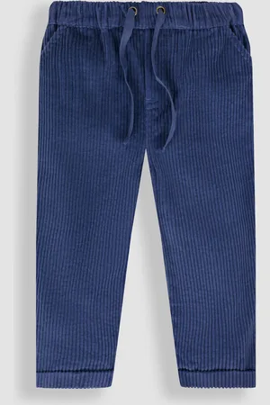JoJo Maman Bébé Navy Blue Cord Trousers 6