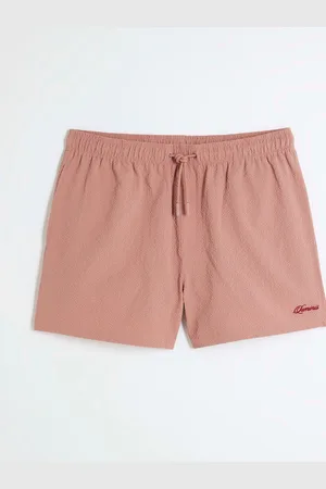 River Island Seersucker Swim Shorts xlarge