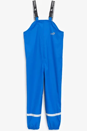 Muddy Puddles Blue Rainy Day Waterproof Dungarees 6