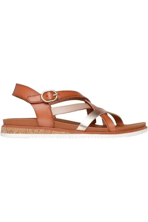 Skechers Brown Desert Kiss Low Peak Rank Sandals AU 8 (EU 39)