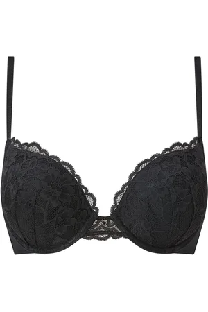 Ann Summers Black Sexy Lace Padded Boost Bra 36 DD