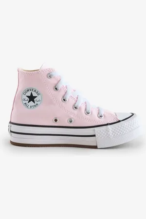 Converse Pink Junior Chuck Taylor EVA Lift Trainers uk11eu29