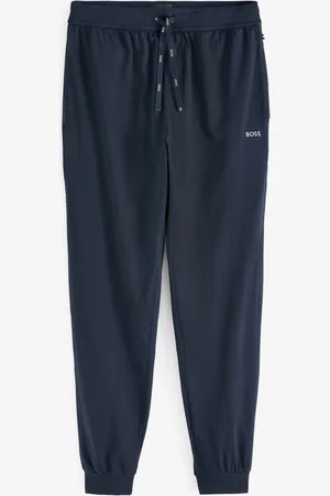 HUGO BOSS Blue Stretch Cotton Tracksuit Bottoms XXL