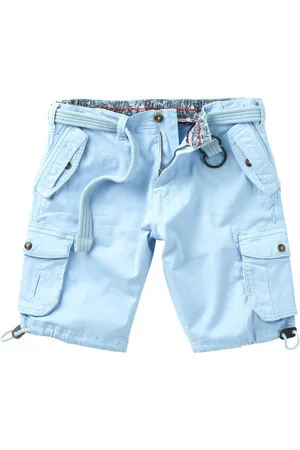 Joe Browns Multi Pocket Knee Length Belted Relaxed Fit Camo Cargo Shorts 38