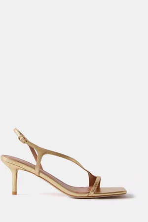 mint&berry Gold Minimalist Kitten Heels AU 10 (EU 41)