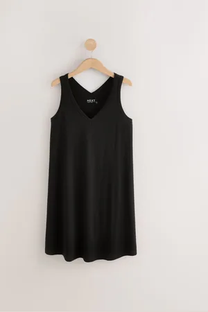 Next Sleeveless V-Neck Slouch Dress xlarge