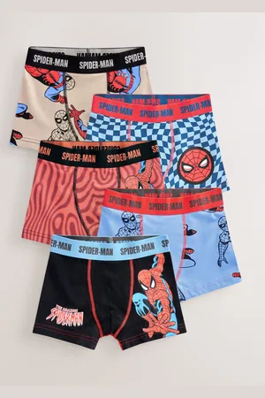 Next Red Spiderman Trunks 5 pack (1.5-10yrs) 98104cm