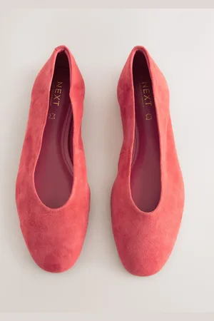 Next Standard/Wide Fit Forever Comfort Leather Round Toe Ballerinas AU 7 (EU 38)