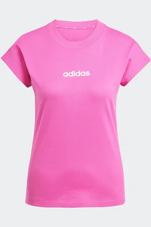 adidas Pink Light Essentials Single Jersey T-Shirt 20