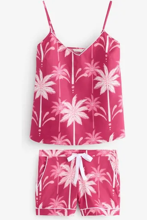 Cyberjammies Pink Printed Cami and Sleep Shorts 12