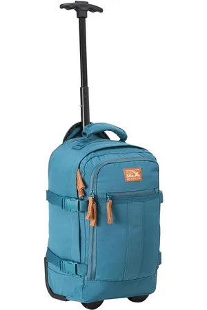 Cabin Max Petrol Blue Metz Underseat Hybrid Trolley Bag and Backpack 20 Litre One