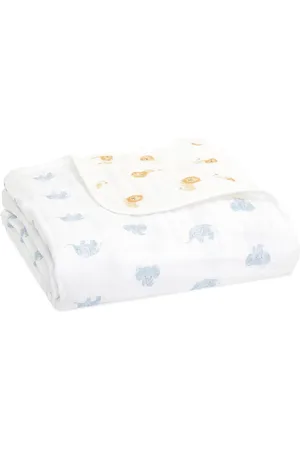 Aden + Anais Animal Kingdom Animal Kingdom Cotton Muslin Dream Blanket one