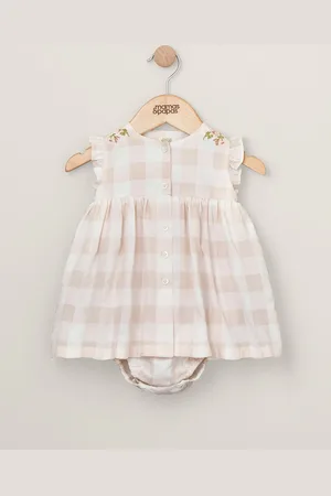 Mamas & Papas Gingham Sun Dress 56cm