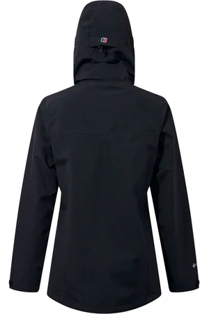 Berghaus Black Hillwalker Interactive Shell Waterproof Jacket AU 16