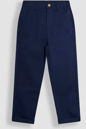 JoJo Maman Bébé Navy Blue Smart Chino 128134cm