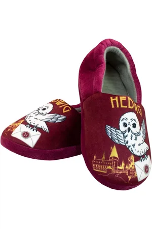 Character Red Harry Potter Fleece Printed Slippers AU 6 (EU 23)