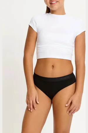 Modibodi Black Teen Hipster Moderate Heavy Bikini 158164cm