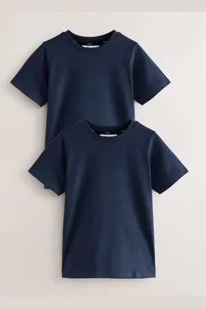 Clarks Navy T-Shirts 2 Pack 166168cm