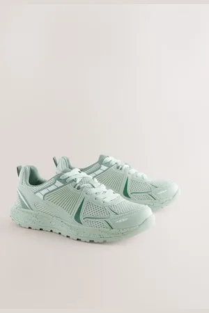 Next Sage Green Forever Comfort Chunky Mesh Detail Trainers eu355uk3