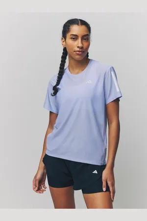 adidas Purple Own The Run T-Shirt 8
