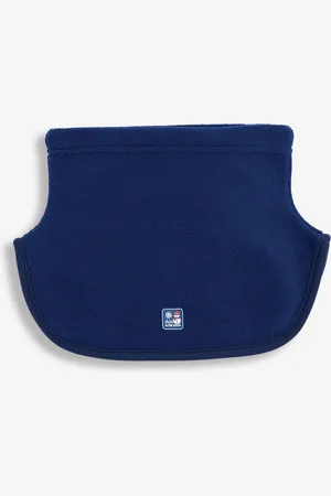 JoJo Maman Bébé Navy Blue Polarfleece Neck Cosy Scarf One